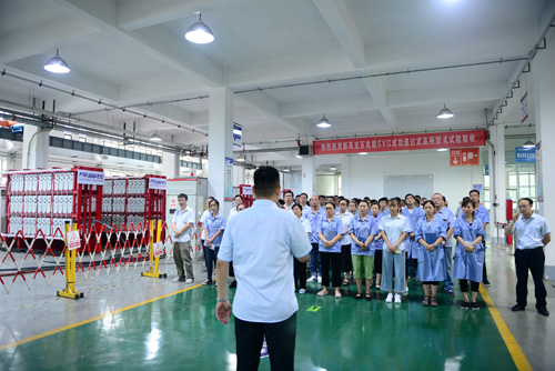 开云电子网页版百兆级高压水冷SVG成功通过中国电科院型式试验检测验收